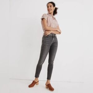 Madewell 10" High-Rise Skinny Crop Jeans